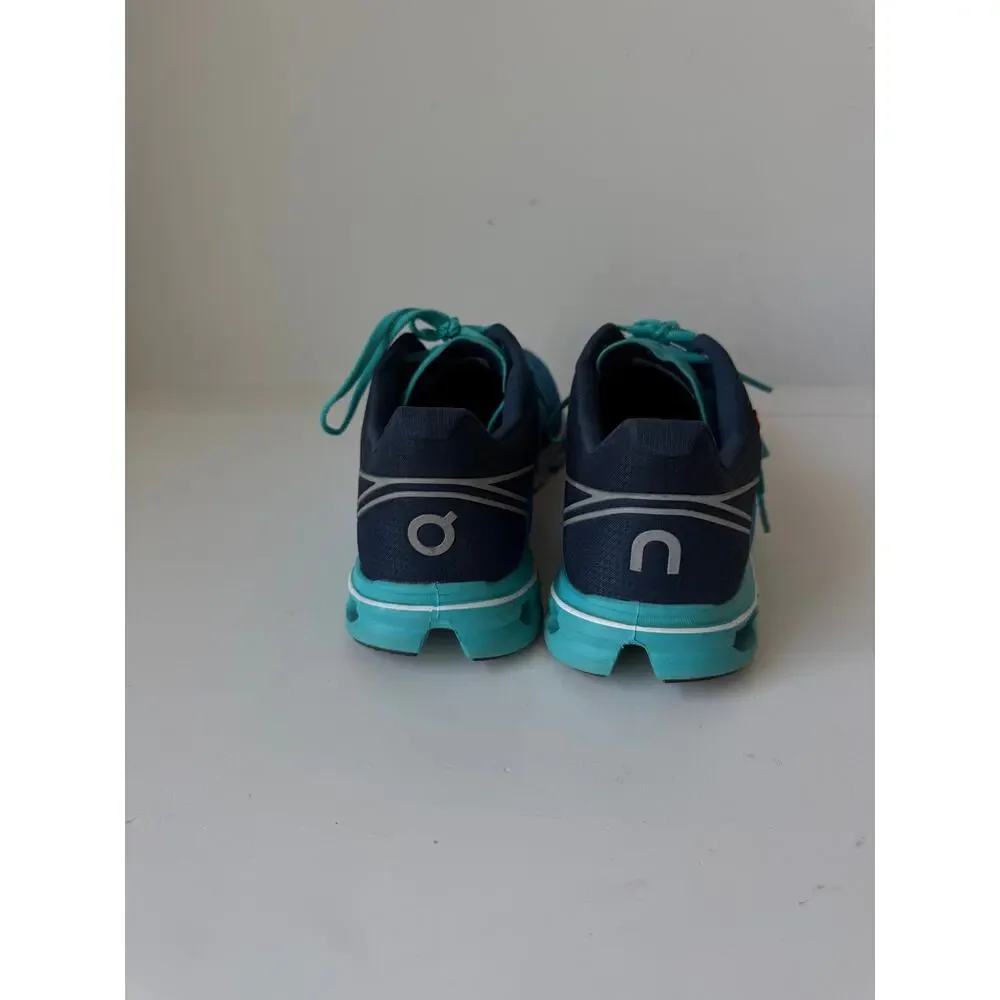 On-Running CloudFlow Women’s sz 8 Malibu / Curacao Blue Running Shoe Sneaker